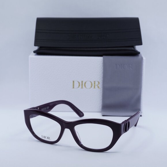 Final Price! Dior 30MONTAIGNEO B1I 6000 Shiny Violet Eyeglasses 54mm - Picture 4 of 11
